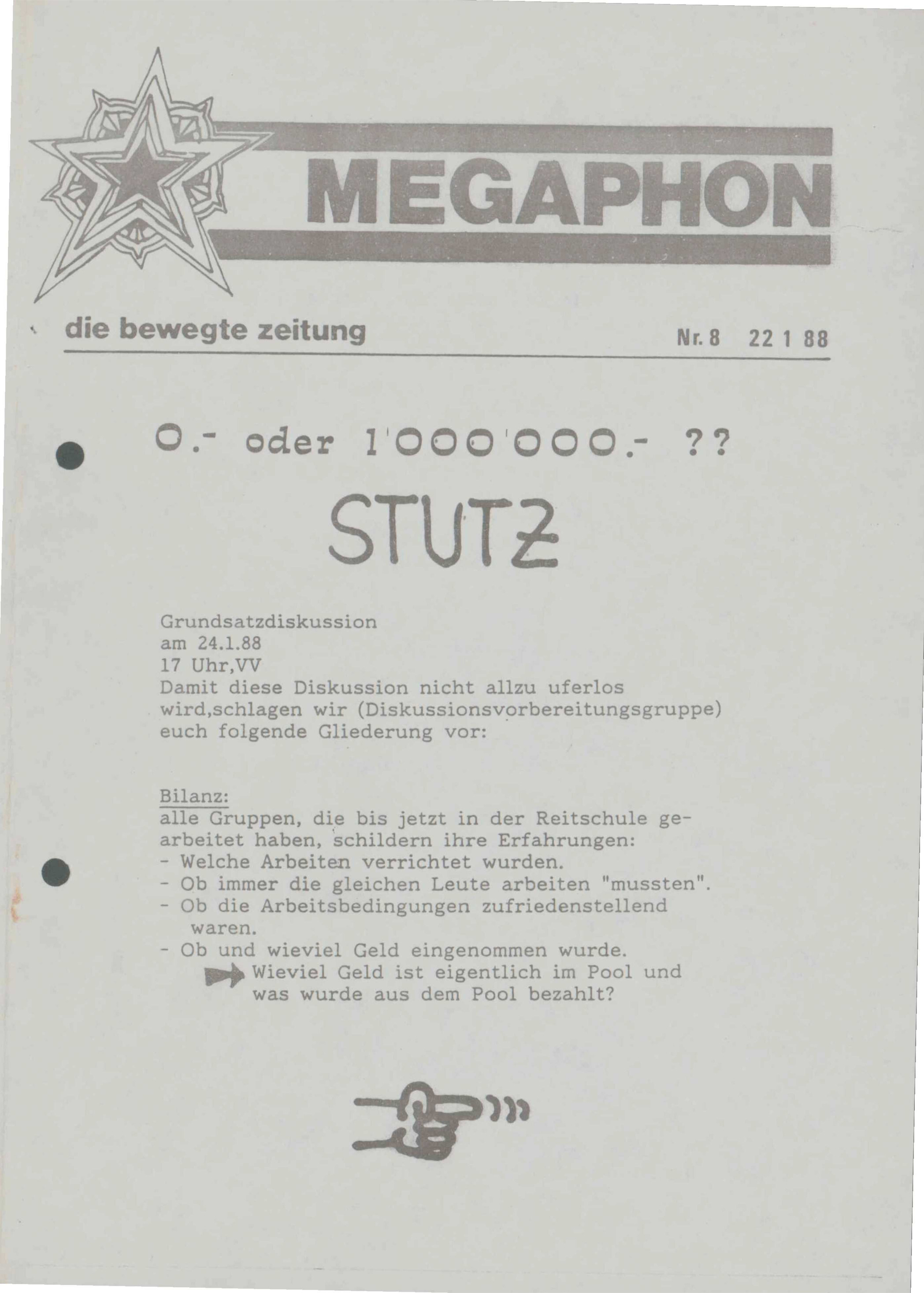 Nr. 8 - 22.01.1988