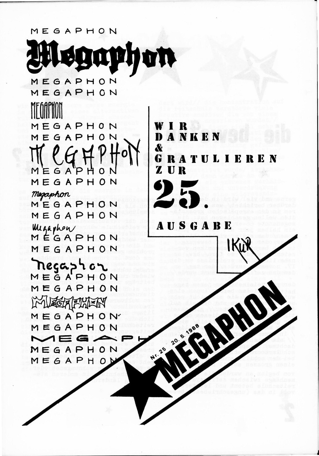 Nr. 25 - 20.05.1988