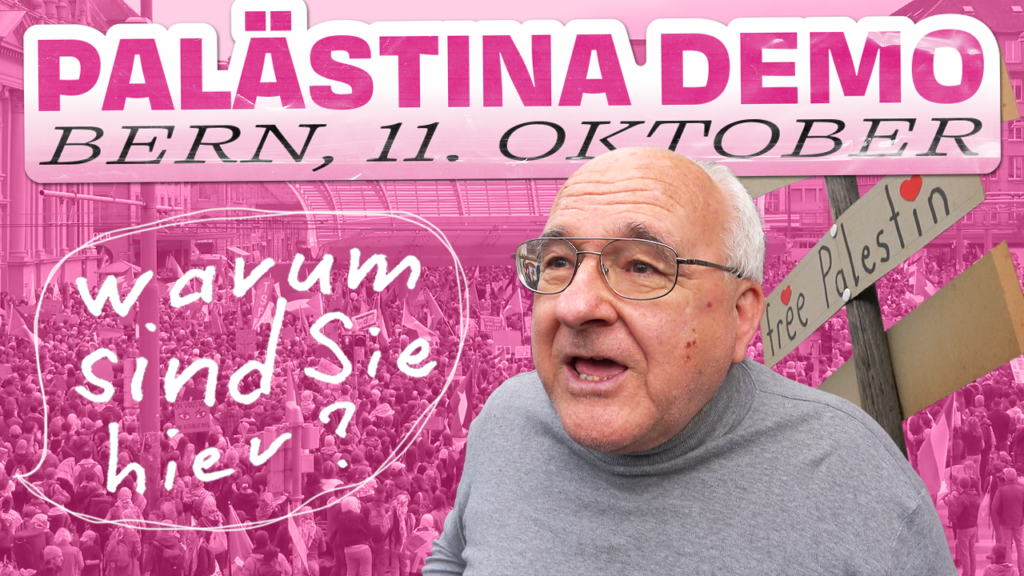 Palästina Demo Bern